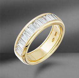 продажа Золотое кольцо Made in Italy с бриллиантами 1.0Ct в салоне «Emporium Gold»