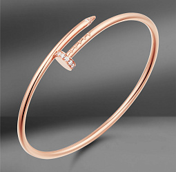 продажа Золотой браслет с бриллинтами Cartier Juste un Clou  в салоне «Emporium Gold»