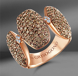 продажа Золотое кольцо De Grisogono Zucchero в салоне «Emporium Gold»