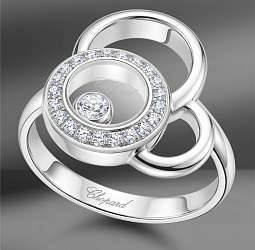 продажа Золотое кольцо Chopard Happy Dreams в салоне «Emporium Gold»
