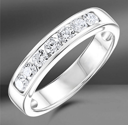 продажа Золотое кольцо с бриллиантами 0.60 Ct (Eu 52) в салоне «Emporium Gold»