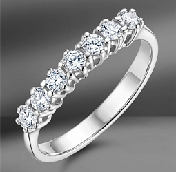 продажа Золотое кольцо track с бриллиантами 0.33 Ct в салоне «Emporium Gold»