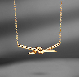 продажа Золотое колье Tiffany & Co. Knot в салоне «Emporium Gold»