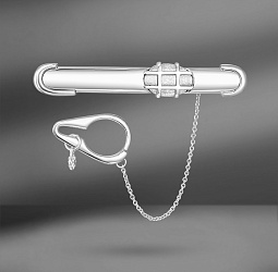 продажа Золотой зажим для галстука Bersani в салоне «Emporium Gold»