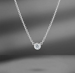 продажа Колье из платины с бриллиантом Tiffany & Co. Yard в салоне «Emporium Gold»