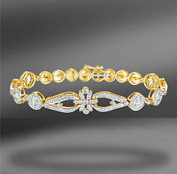 продажа Золотой браслет Emporium Gold с бриллиантами 1.54 Ct в салоне «Emporium Gold»
