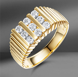 продажа Золотое кольцо Damiani Vintage с бриллиантами  в салоне «Emporium Gold»