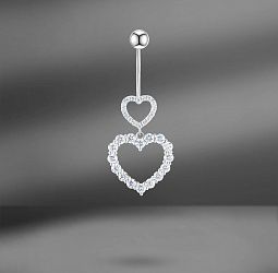 продажа Золотая серьга-пирсинг Emporium Gold с бриллиантами  в салоне «Emporium Gold»