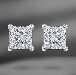 продажа Золотые серьги Vettore с бриллиантами 2.17 Ct в салоне «Emporium Gold»