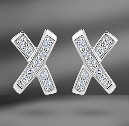 продажа Серьги с бриллиантами Tiffany & Co. Paloma Picasso в салоне «Emporium Gold»