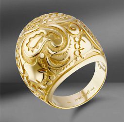продажа Золотое кольцо Carrera Y Carrera Aqua в салоне «Emporium Gold»