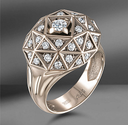 продажа Золотое кольцо Ringo с бриллиантами 0.81 Ct в салоне «Emporium Gold»