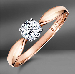 продажа Золотое кольцо с бриллиантом Tiffany & Co. Harmony в салоне «Emporium Gold»