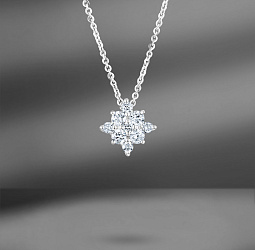 продажа Золотая подвеска с бриллиантами 0.36 Ct в салоне «Emporium Gold»