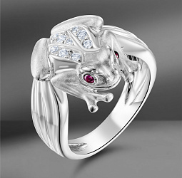 продажа Золотое кольцо Carrera Y Carrera Frog в салоне «Emporium Gold»