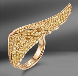 продажа Золотое кольцо Garrard Angel Wing в салоне «Emporium Gold»