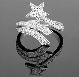 продажа Золотое кольцо с бриллиантами Chanel Comete в салоне «Emporium Gold»