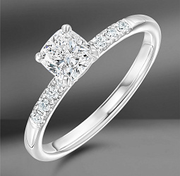 продажа Золотое кольцо с бриллиантами 0.63 Ct GIA в салоне «Emporium Gold»