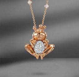 продажа Золотая подвеска Virginia Capri в салоне «Emporium Gold»